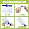 Thcbme 60pcs Dusters Refills for Dusters for Cleaning, with 2pcs