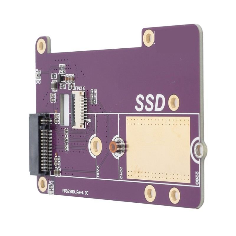 for RPi 5 Expansion Board Professional Supports Gen3 PCIE to