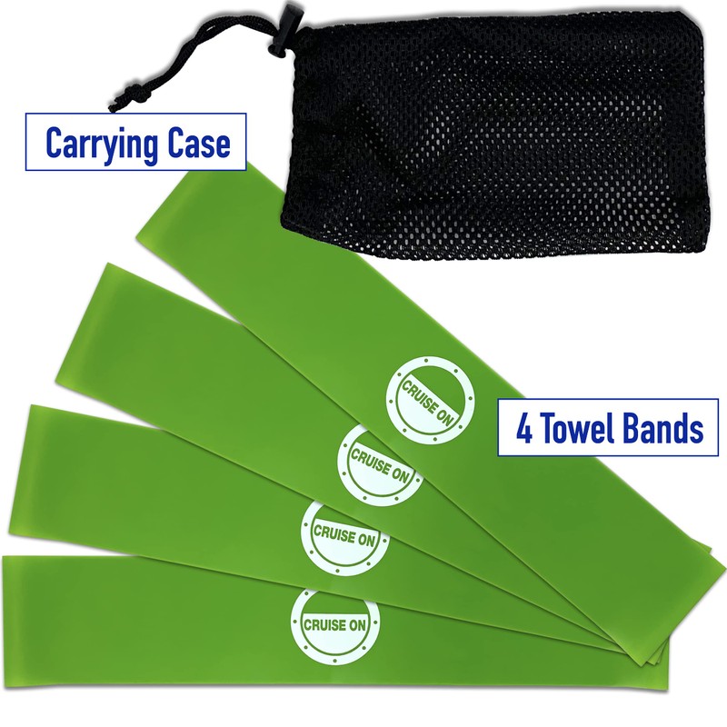 Towel Bands (4 Pack) - The Better Towel Chair Clips