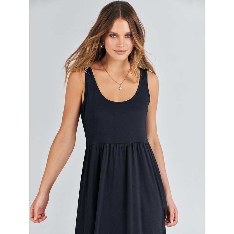 ANRABESS - Vestido de verano para mujer, sin mangas, estilo