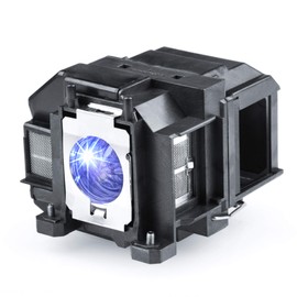 Huaute V13H010L67 ELPLP67 Projector Lamp with Housing for Epson EB S12 EB W12 EX3210 EX5210 EX7210 Powerlite 1221 Powerlite 1261W Powerlite S11 owrelite X1 2 / VS315W