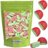 Fruidles Watermelon Gummi Slices Candy, Delicious Sugar Coated Fruit Flavors Gummies (1 Pound)