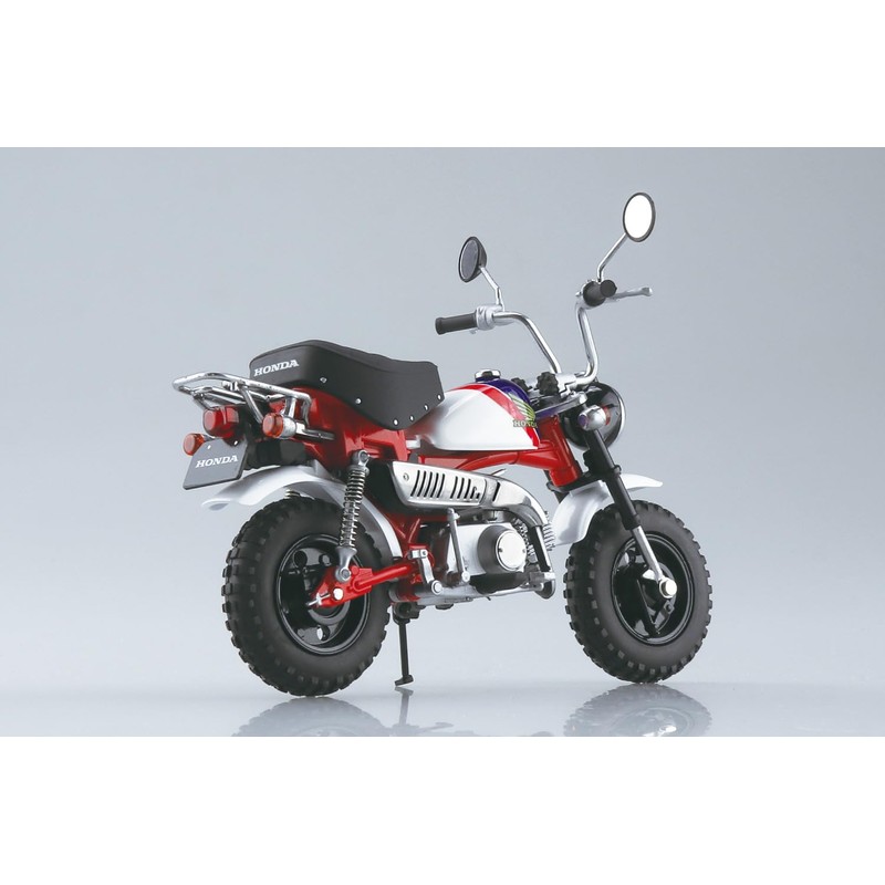 Aoshima Skynet 1/12 Complete Motorcycle Honda Monkey Special Shasta White