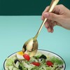 Berglander Gold Salad Server Set, Stainless Steel Salad Serving Set