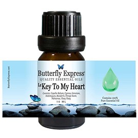 Le Key to My Heart Essential Oil Blend 10ml - 100% Pure - by Butterfly Express