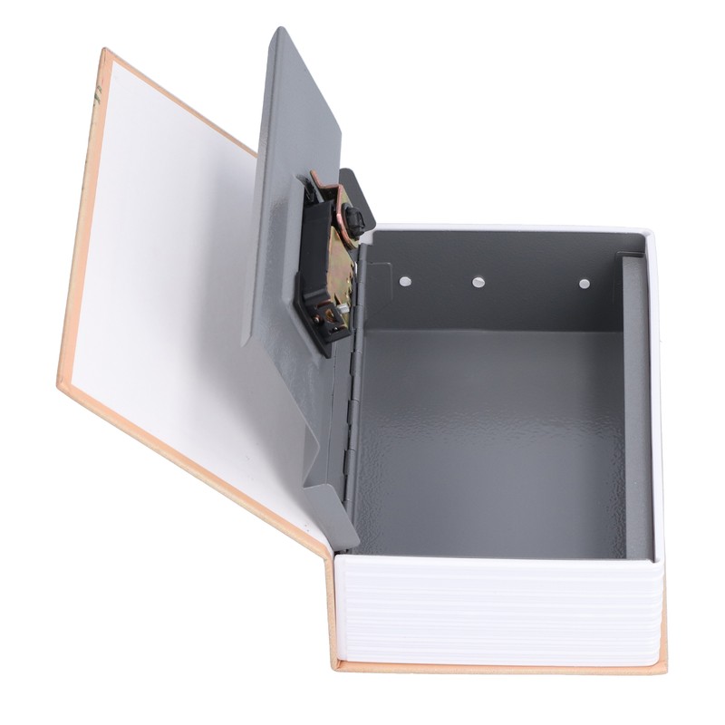 Mini Money Box with Stianless Steel Liner Simulation Book Shaped