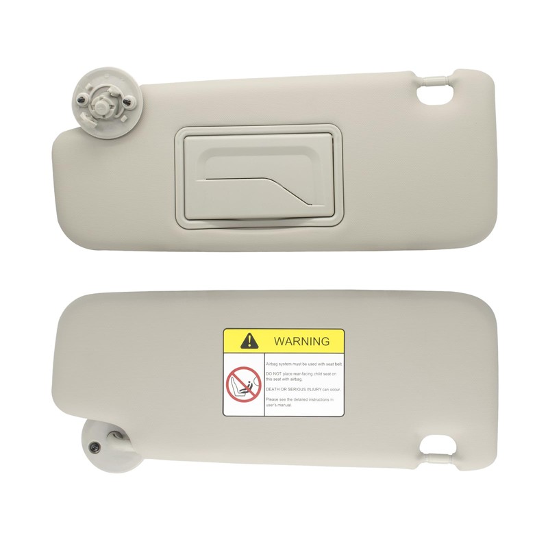 Driver Left & Passenger Right Side Sun Visor Replacement Compatible
