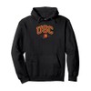 USC Curved Block Logo with Cardinal Gold Trojan 1880 Pullover