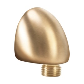 50560-CZ-PR Wall Supply Elbow For Hand Shower Elbow Adapter,Water Supply Elbow For Hand Shower,Wall-Mount Supply Wall Elbow For Hand Held Shower Elbow Adapter,Lumicoat Champagne Bronze