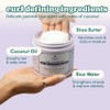 Nature Spell Curl Leave-In Cream, Salt Free Formula for Definition,