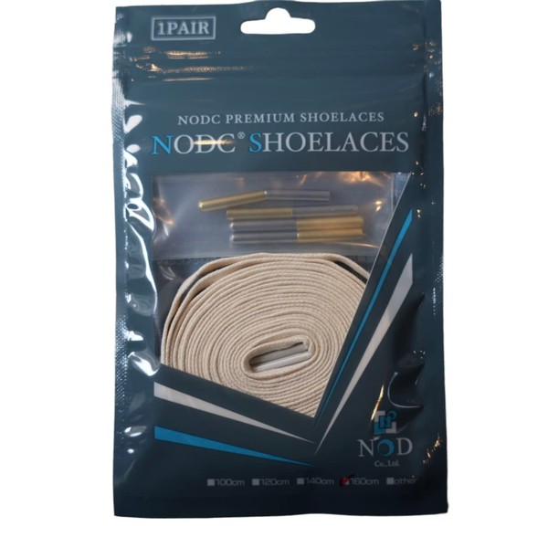 [NODC] WAX SHOELACES Laces, 47.2 inches (120 cm), 55.1 inches