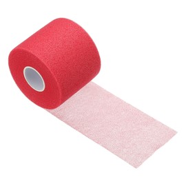 YELARXI Pre Wrap Tape, Non-Slip Grip Cushion Wrap Prewrap Athletic Tape- Fitting for (Tennis- Badminton - Pickleball - Sports) 22 Yard x 2.4 Inch & Rose Red