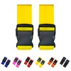 2 Pack Suitcase Straps, Bright Color Adjustable Luggage Belts, TSA