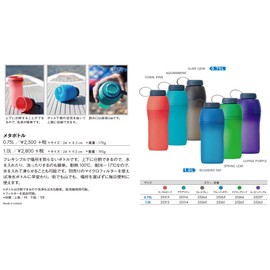 PLATYPUS META WATER BOTTLE 1L (CORAL PINK)