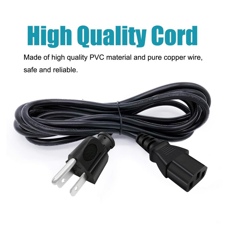 Saireed 3 prong Power Cord Replacement for Dri-Eaz Revolution LGR