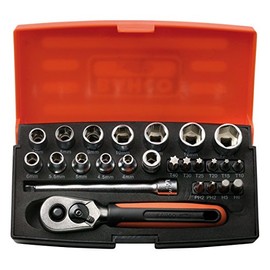 Bahco 1/4" Socket Set - SL25