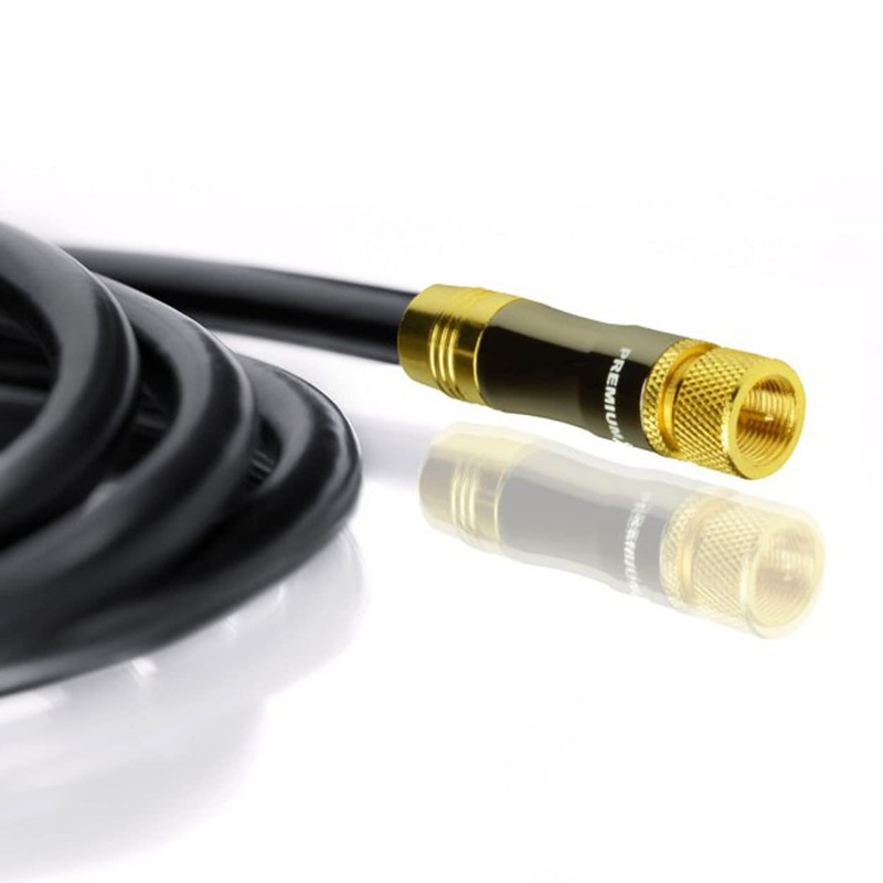 Premium X 12.5 m Satellite Cable, Antenna Cable, Coaxial Cable,