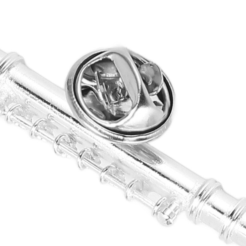 Miniature Flute Brooch High Simulation Exquisite Miniature Flute Model Musical