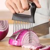 Onion Holder for Slicing,Large Onion Cutter for Slicing and Storage