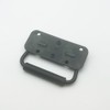 JaBoaRe Black Flight Case Handle,Length100mm/3.93" Wooden Box Circular Handle, Industrial