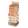 Tombow 928S Pencils, Sharpens, B, Hello Nature, Animal Pattern, Assorted,