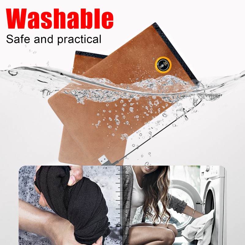 USB Heated Hand Warmer Hot Compress Prevent Freezing 3 Temperature