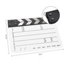 Acrylic Clapperboard Film Clapboard Movie Director's Slate Cut Action Scene