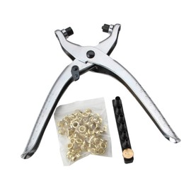 Grommet Eyelet Pliers for 2mm 2.5mm 3mm 3.5mm 4mm 4.5mm Hole Grommets Heavy Duty Grommet Eyelet Pliers Tool Grommet Eyelet Pliers Kit