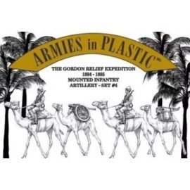 ARMIES IN PLASTIC 5594 GORDON RELIEF EXPEDITION MOUNTED INFANTRY ARTILLERY SET 4