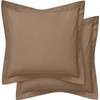 Comfort Beddings Premium Quality Pillowcovers 100% Cotton Blend Square Pillow