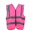 Adult Zipped High Visibility Hi Viz Hi Vis Vest Waistcoat