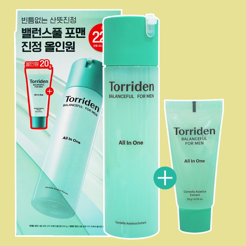 Torridon Toriden Balanceful For Men Cica Fresh All-in-One 200g (+20g)