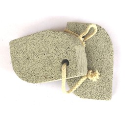 jeoga® Pack of 2 Pcs Combo large Hand Made Stone like pumice stone for your feet and elbows, Pedicure Tools for hard skin callus remover for feet and hands Natural foot file.