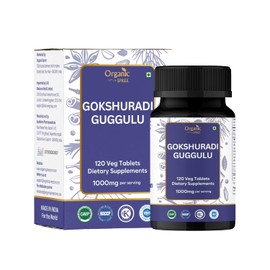 ORGANIC SPREE ORGANIC SPREE Gokshuradi Guggulu 120 Tablets - Ayurvedic Formulation - Certified and Vegetarian (1)