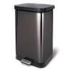 Glad 20 Gallon / 75.5 Liter Extra Capacity Stainless Steel