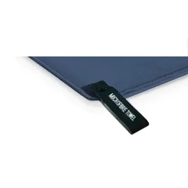 Microfiber Gym Towel with Clip Handle and Carry Bag – Ultra-Absorbent, Fast-Drying Sports Towel, 40 x 80 cm, Navy Blue – Ideal for Gym, Yoga, and Outdoor Activities