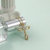 LEXODY Cross Necklace for Women 14K Gold Chain Necklace Dainty