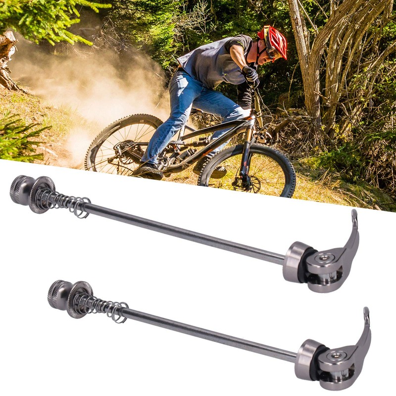 Bicycle Quick Release Skewer Hub Skewer Front & Rear Aluminum