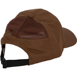 Fila VL9281 Women's Art Work Logo Taffeta Cap, Braun