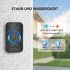 Tecknet Waterproof Wireless Bell Set Wireless Doorbell