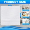 INFICRIME 6 Pack 100% Cotton Wash Cloth, 13x13 Inch Highly