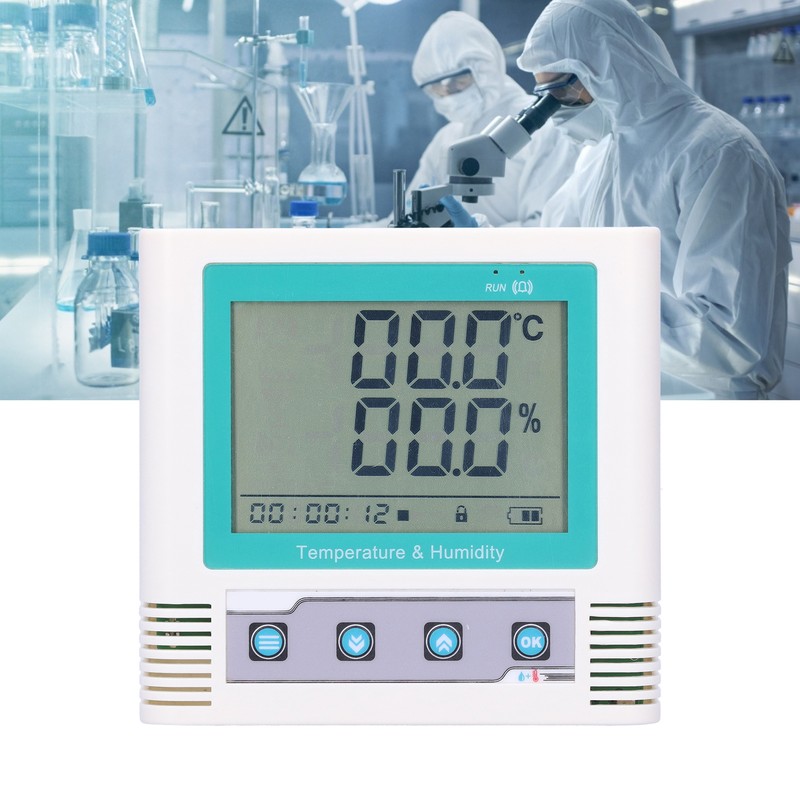 Temperature and Humidity Data Logger USB Built in Recorder LCD