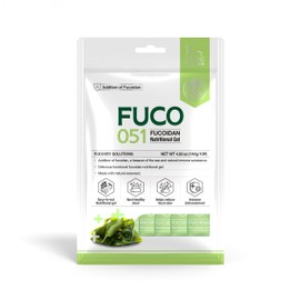 Fabrechew Fuco 051 Fucoidan Gel Treat for Dogs – Digestive, Immune & Stool Odor Support with Spirulina, Prebiotics & Seaweed Superfoods, Sugar-Free (10 Pack)