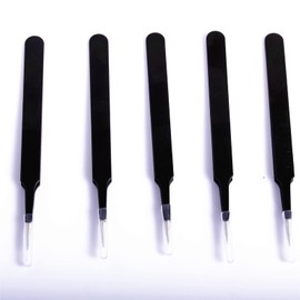 Huacan 5 pcs Diamond Painting Tweezers Diamond Painting Accessories Stainless Steel Tools