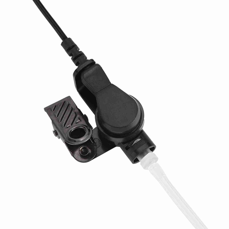 4ft RadiatiOn proof Walkie Talkie Earpiece PTT Acoustic Tube Earpiece