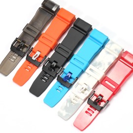 Resin Replacement Watch Band Compatible with Casio G-Shock GA-2200 GA2200 GA2000 GA-2000 Men's Sport Rubber Watch Accessories (Camouflage white)