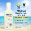 Aeroskin Protector Solar Fps 50 Invisible Óxido De Zinc