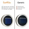 SunKite Solar Mason Jar Lights, 12 Pack 30 LED Waterproof