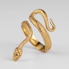 HZMAN Snake Ring Men Women Gothic Jewelry Retro Animal Fashion
