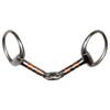 Harry ́s Horse Olive Head Snaffle Double Jointed with Copper
